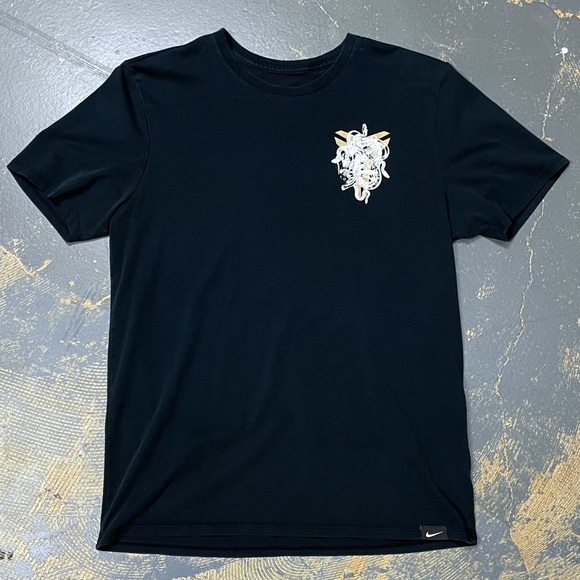 Nike Kobe Bryant Icon Shirt 806734-010 Mamba Gold - Picture 9 of 9